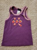 Sommerliches Top mit Erdbeeren, Lila, Grösse 86/92