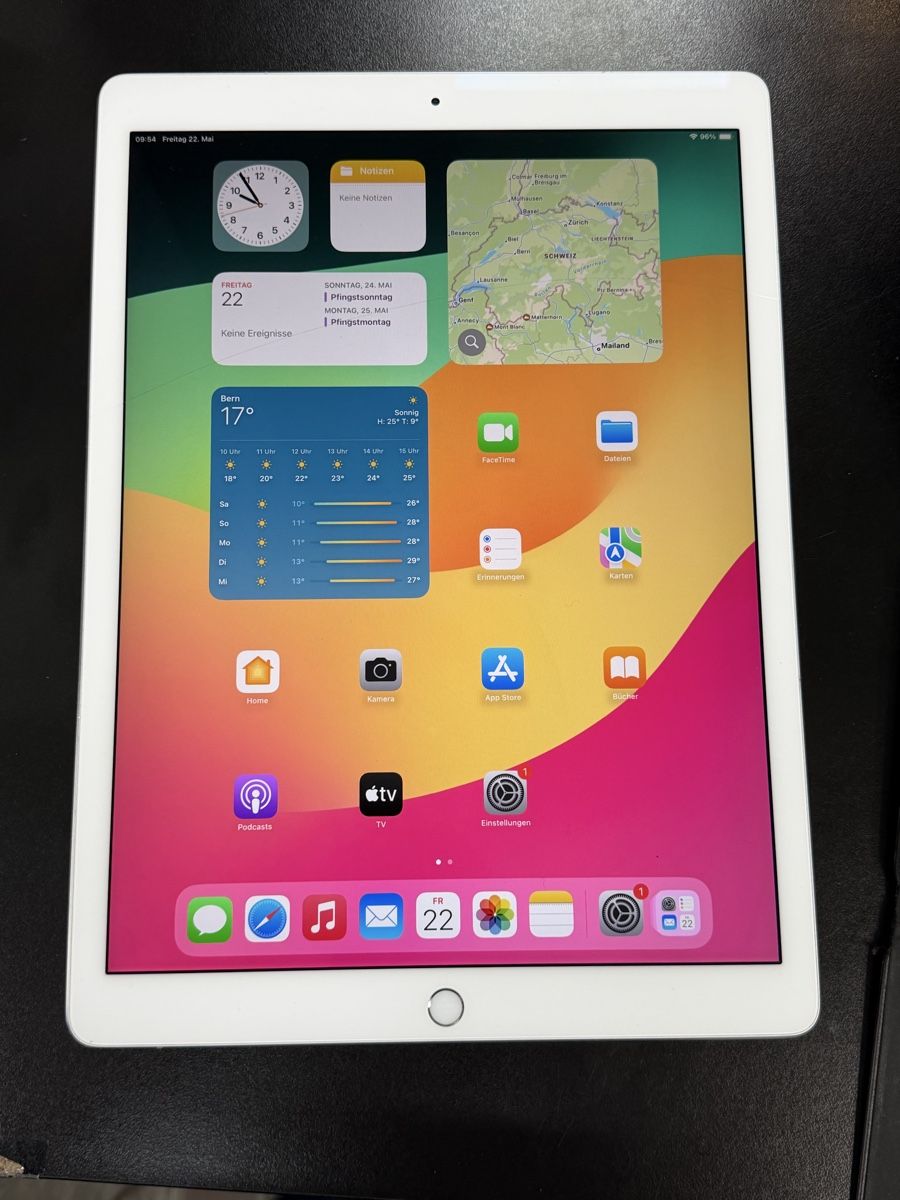 Apple Tablet PC: iPad Pro 12.9 2 Generation WiFi -Cellular Space gray – Difettoso da Zürich venduto da Handycaree