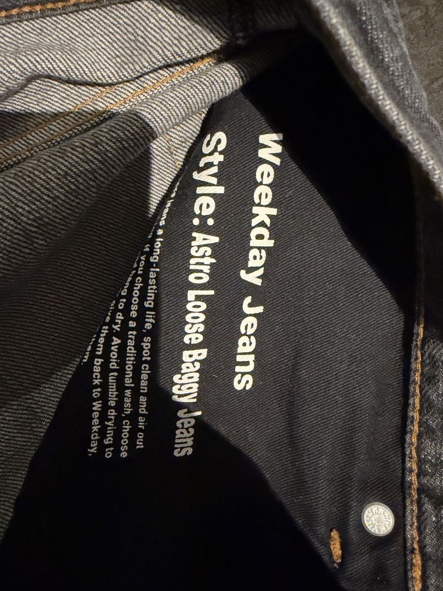 Jeans: weekday astro jeans ash grey – Neu (gemäss Beschreibung) aus Hünenberg See von broglisvintage 2