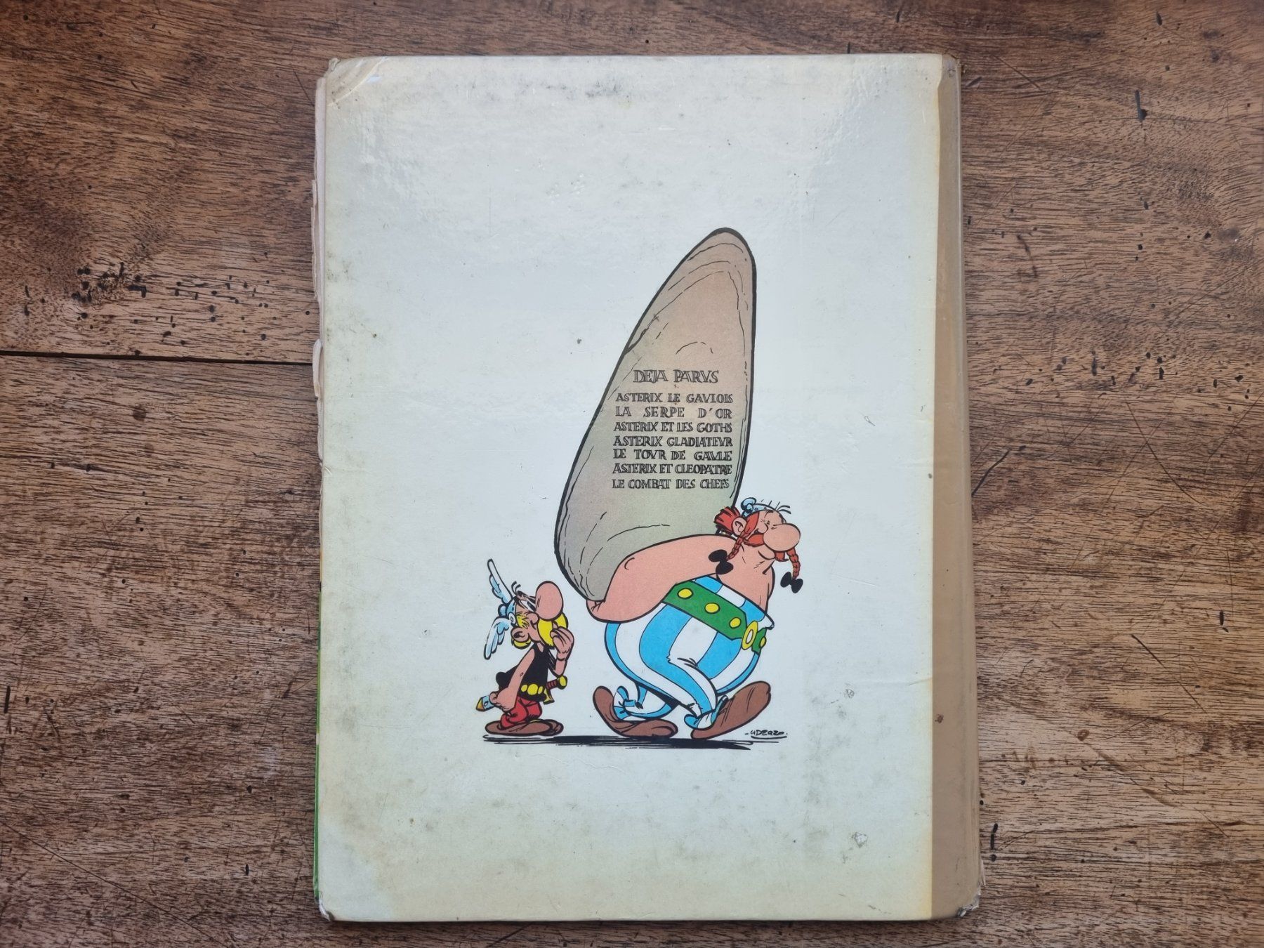 Fumetti: BD Astérix chez les Bretons Dargaud 1966 état usagé – Difettoso da Echandens venduto da Dicot 9