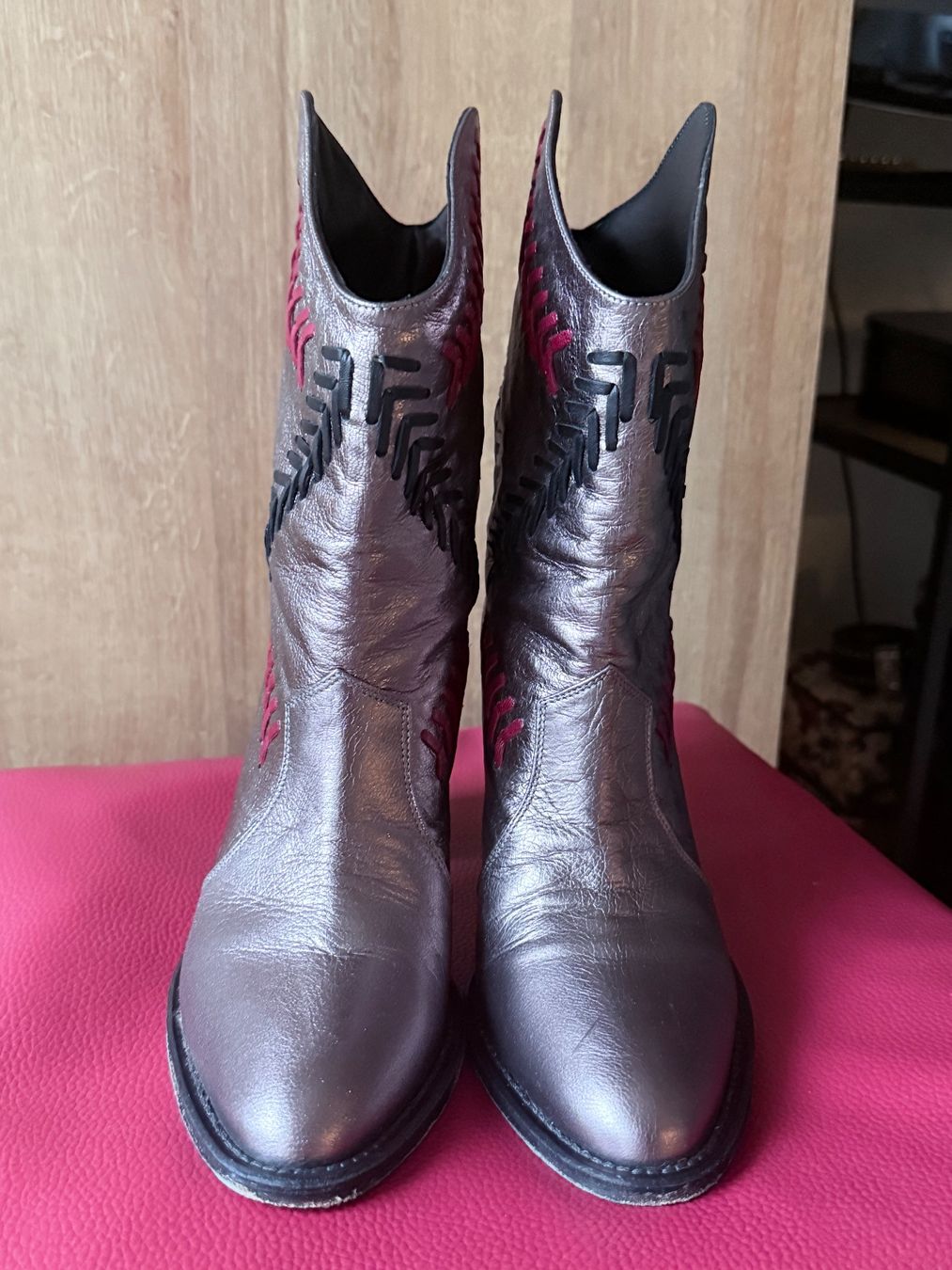 Damenschuhe: Bottines/ bottes en cuir élégantes – Gebraucht aus Grône von ukr_2qbg 1
