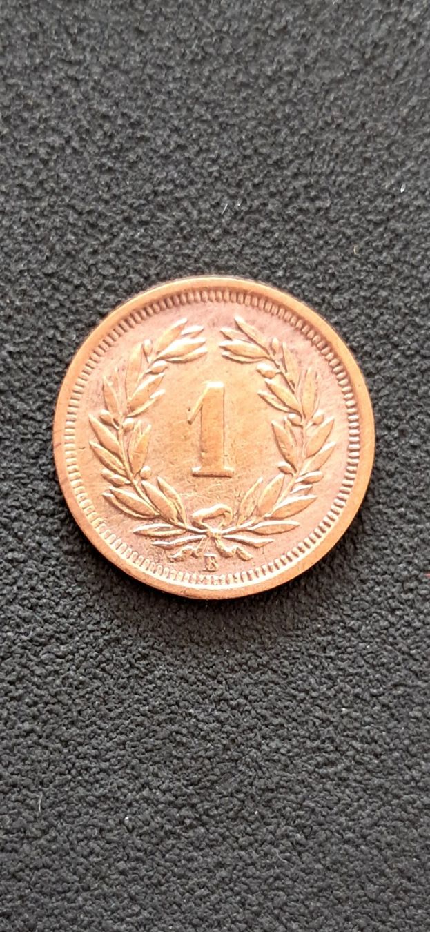 Tutti le monete: 1 Rappen 1914 – Usato da Lufingen venduto da E-Auktion 1