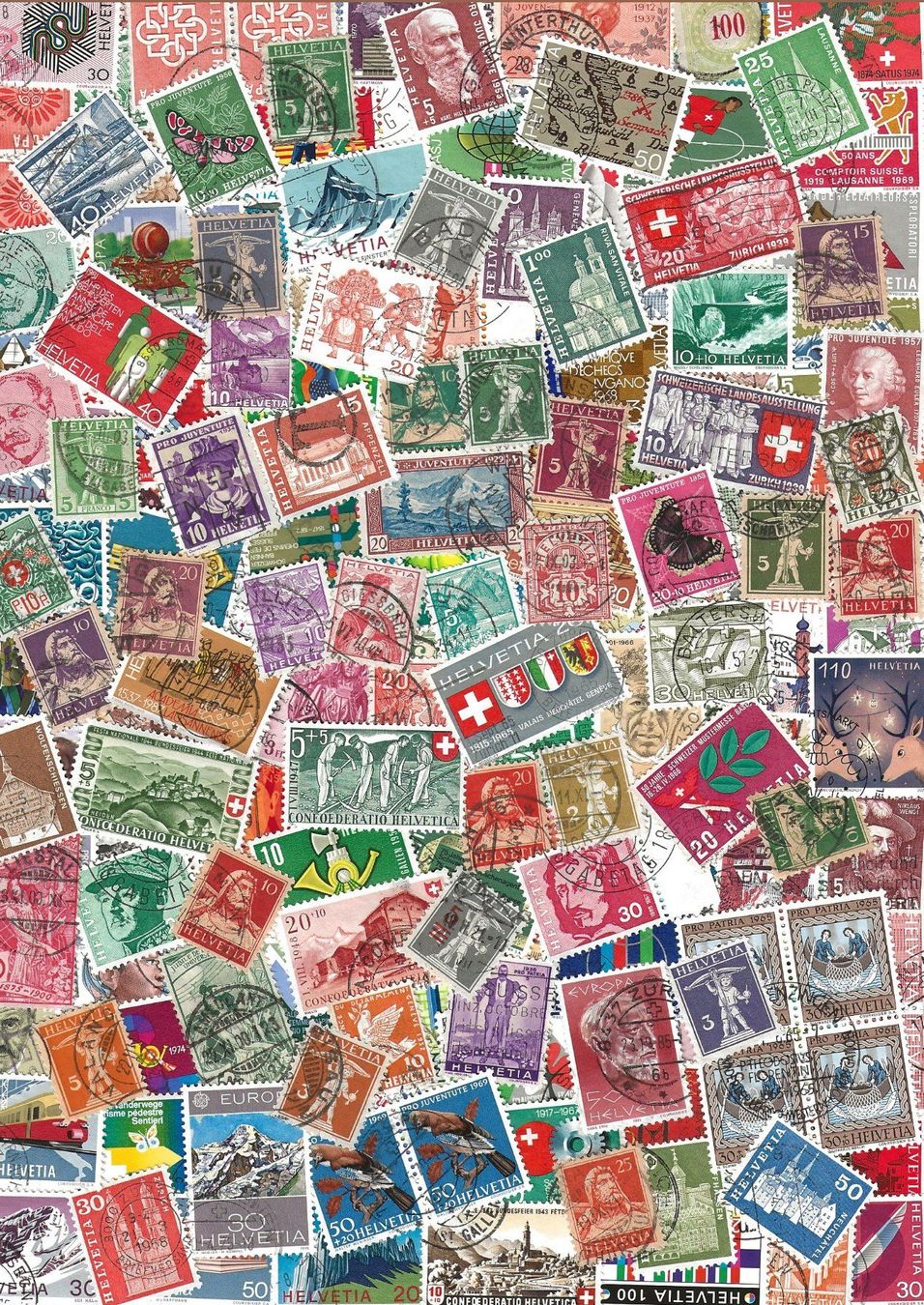 Tutti i francobolli: 200 Schweiz – Usato da Küblis venduto da Corvus8595
