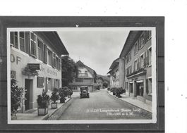 BL Langenbruck Strassenpartie m.Gasthof zum Ochsen,Oldtimer