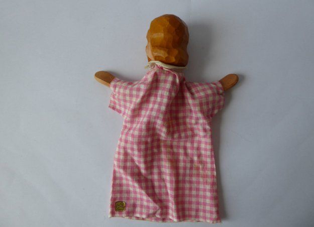 Giocattoli: Decor Handspielpuppe, Mädchen, Holz, Stoff, ca. 31,5cm – Usato da Turbenthal venduto da Nautop 3