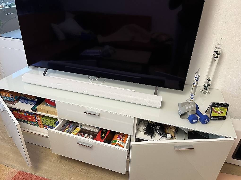 Mobili TV: Lowboard weiss  – Usato da Kaiseraugst venduto da Twix2006 2