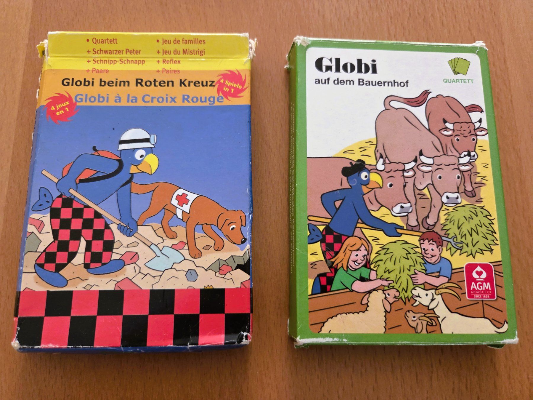 Jeux: 2x GLOBI QUARTETT – D'occasion à Brüttisellen par Nighttrain