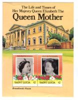 Block "Queen Mum". St. Lucia.