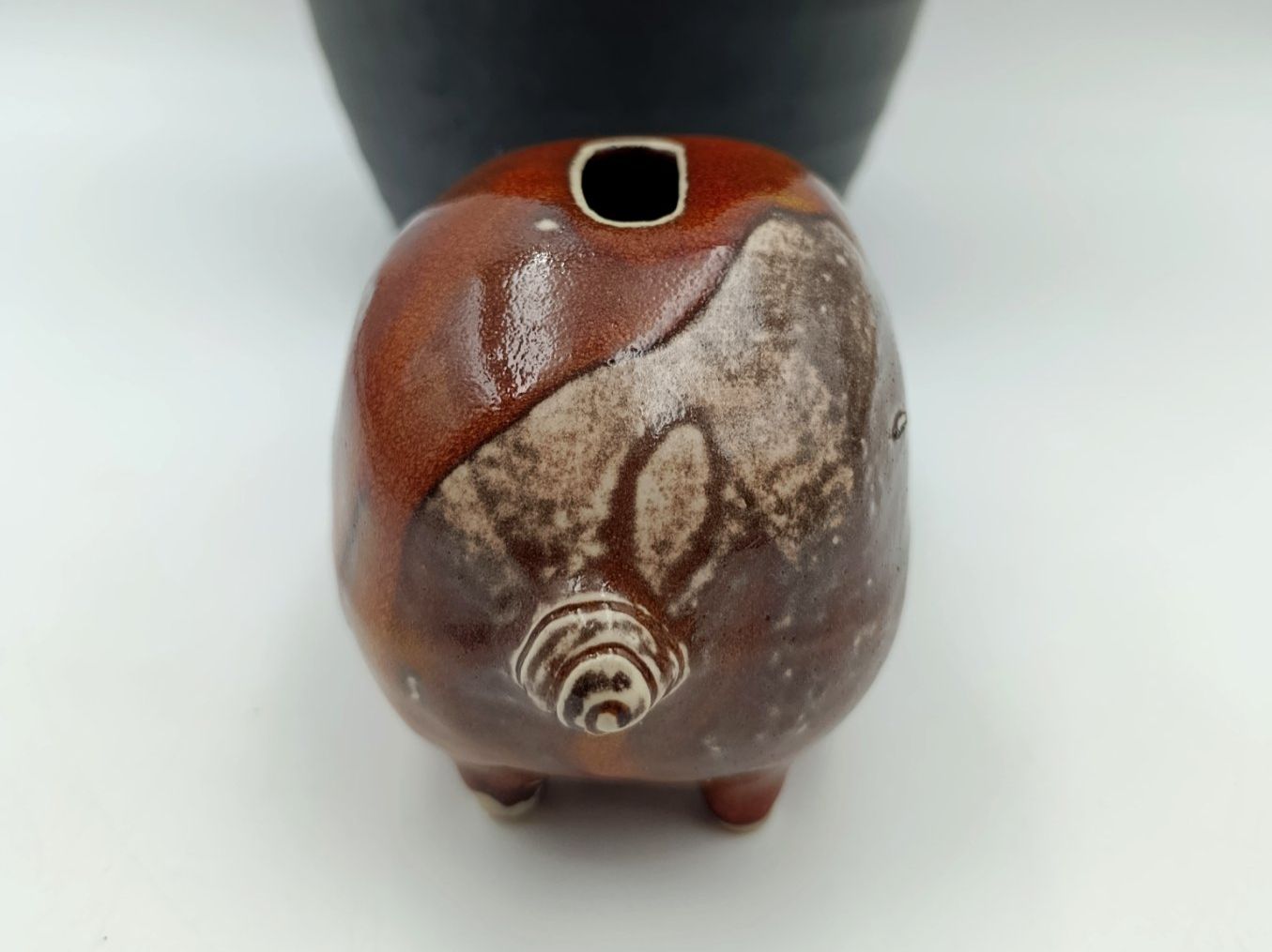 Salvadanai: Vintage Keramik Schwein Sparkasse – Usato da Wil SG venduto da Donaldus 5