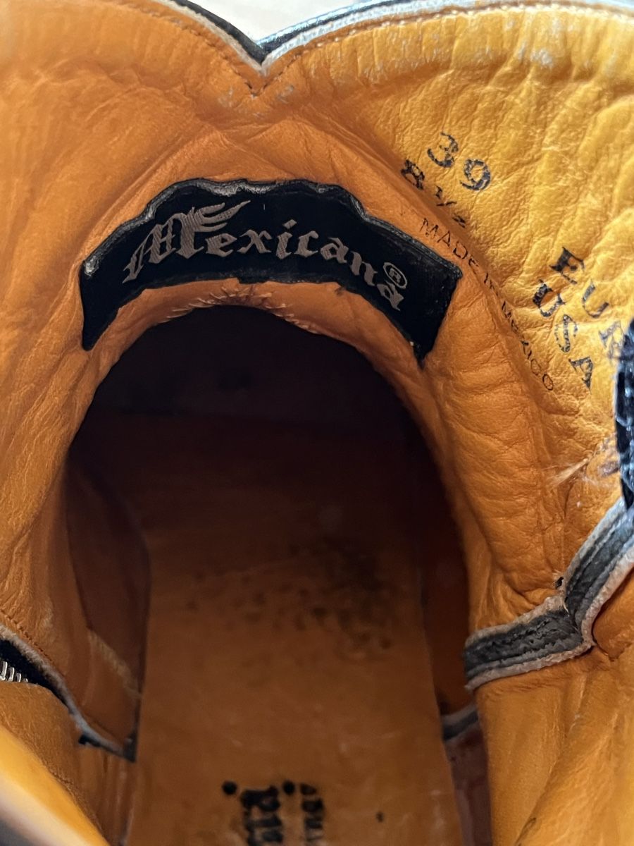 Mexicana Damenschuhe: Mexicana Schlangenleder Boots, 39, Stiefel – Gebraucht aus Zürich von Starstone 3