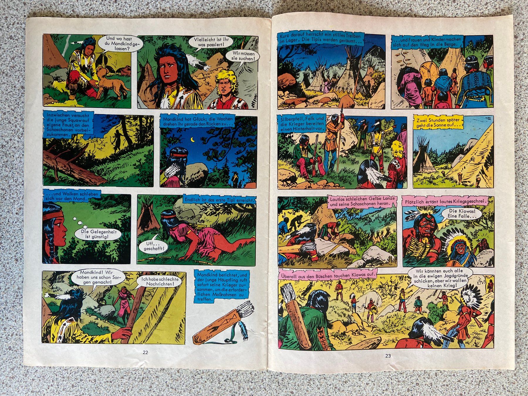 Fumetti: Comic Hefte Silberpfeil "Der junge Häuptling" Nr. 89 – Usato da Böckten venduto da Hansi36 1