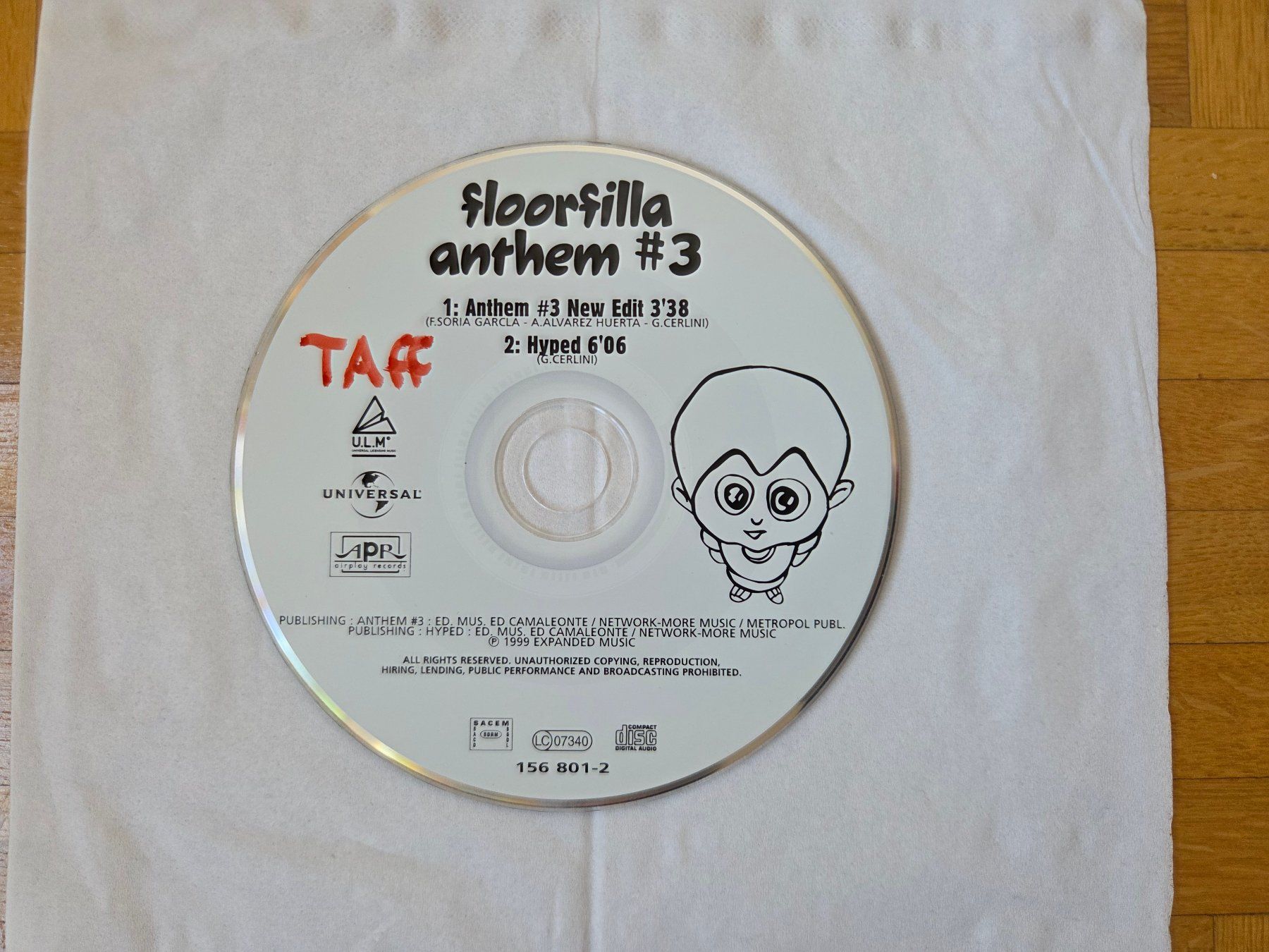 CDs: CD - Floorfilla anthem #3 – D'occasion à Onex par Fifane 2