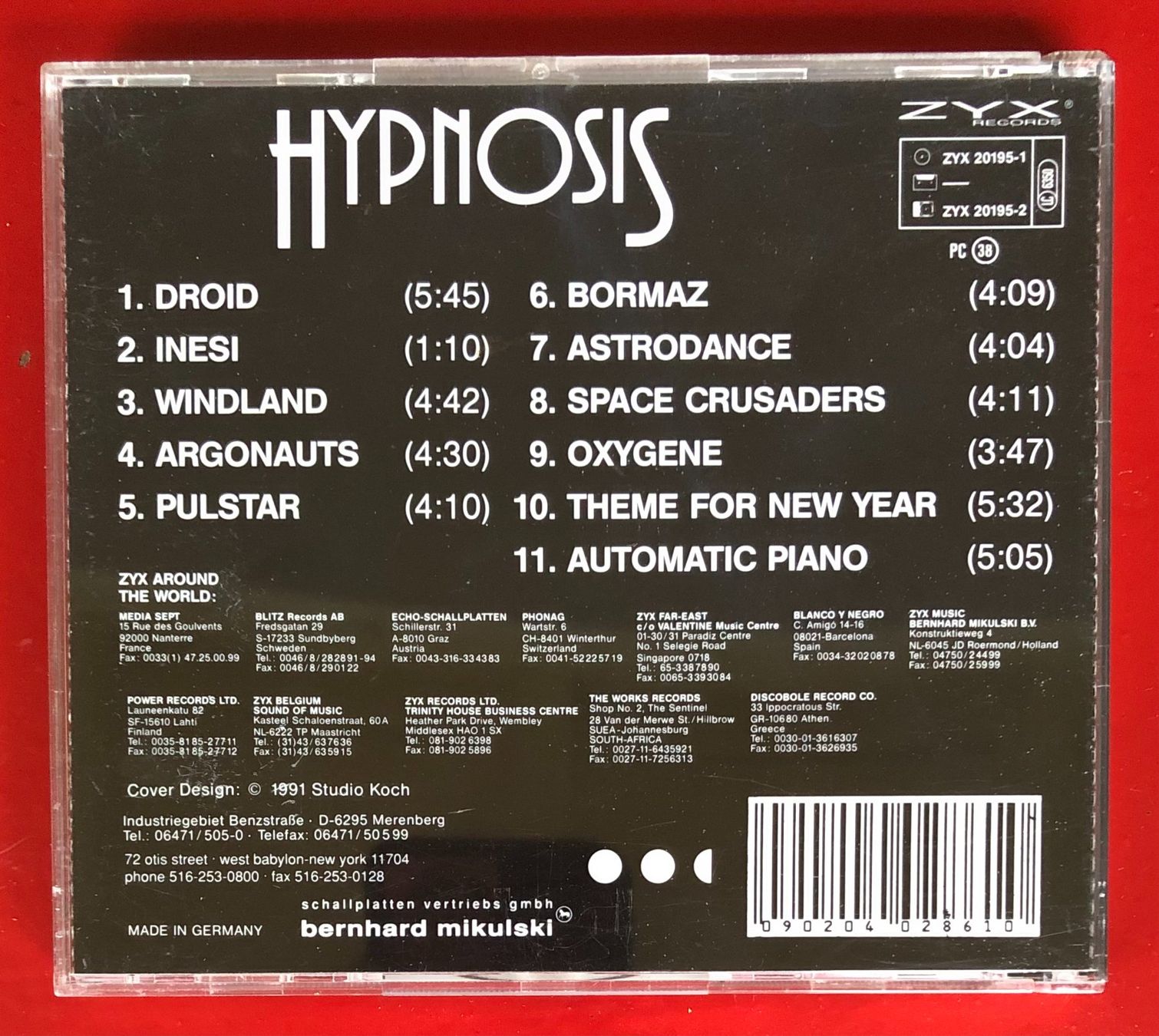 CD: Hypnosis – Hypnosis CD, Italo-Disco, Electro, Disco, Synth – Usato da Luzern venduto da Schlafenicht00 1