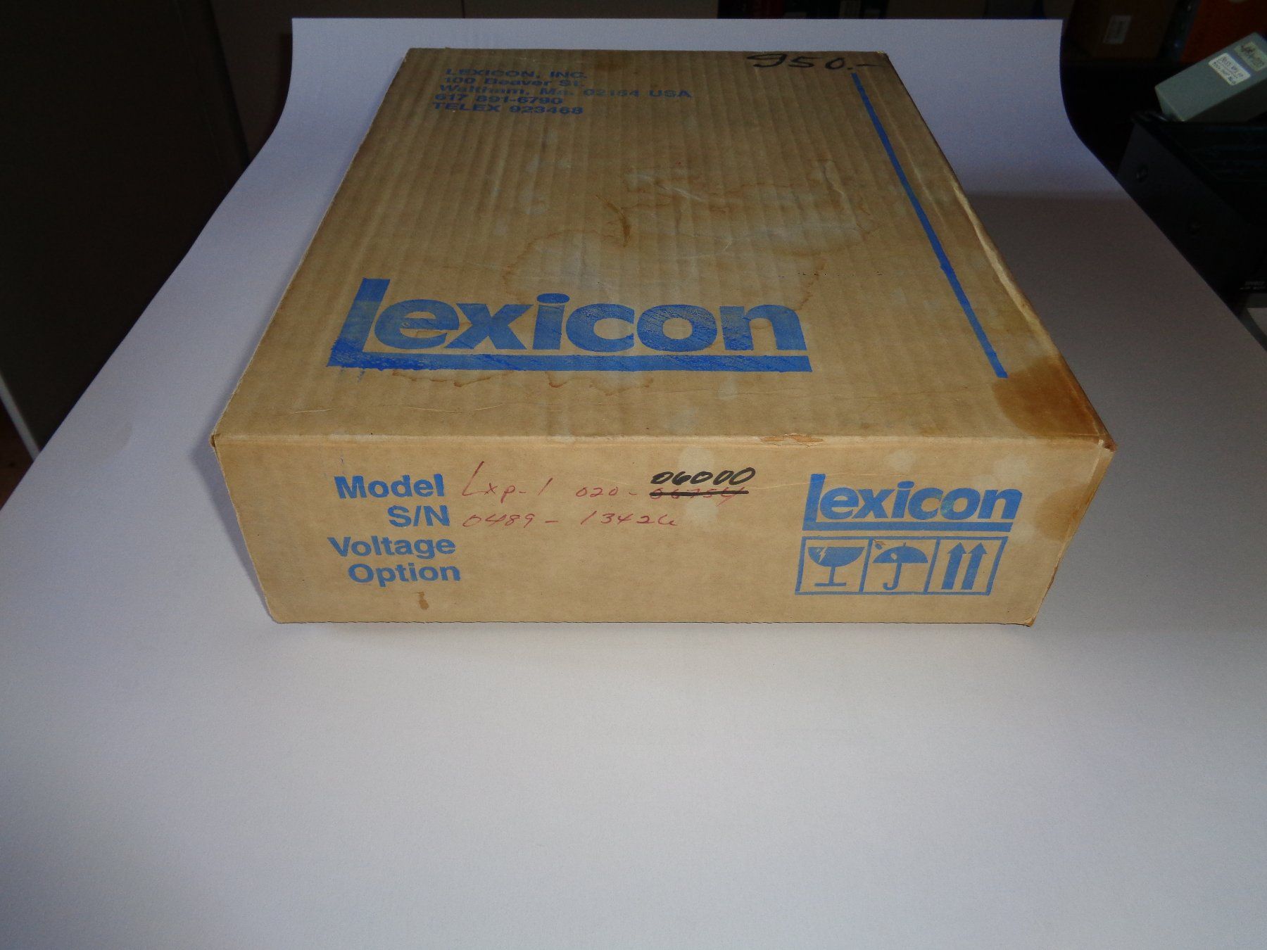 Musikinstrumente: LEXICON-MULTIEFFECT LXP-1 PROCESSOR mit Netzteil – Gebraucht aus Wohlen b. Bern von Saga0 4