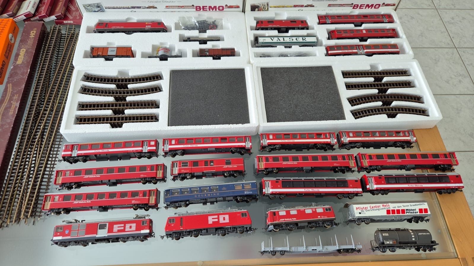 Bemo Modellini di ferrovie: Bemo Konvolut – Usato da Oberlunkhofen venduto da Draconis_Valais 1