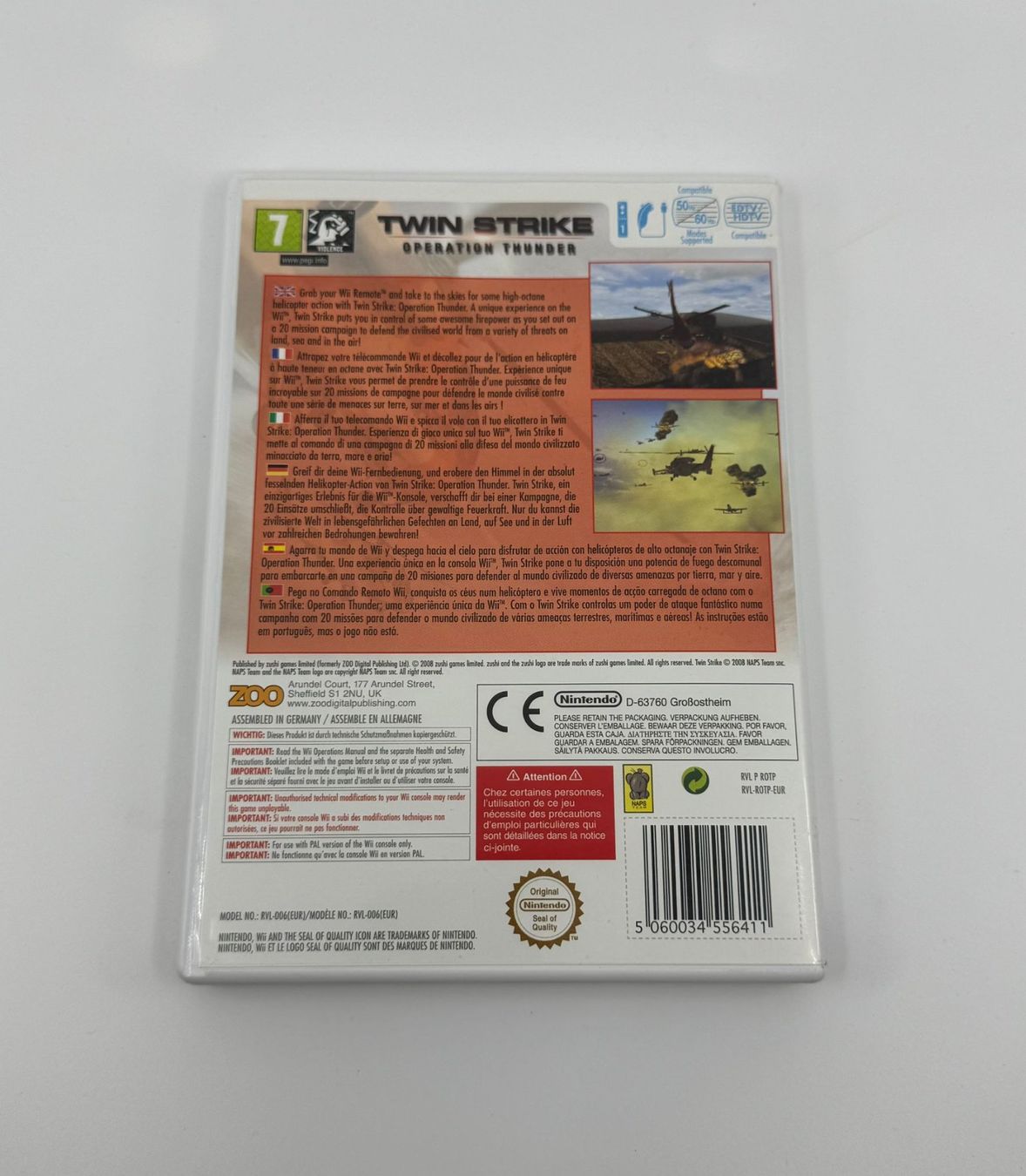 Giochi: Twin Strike - Operation Thunder (Wii) – Usato da Herisau venduto da Seyashop1 2