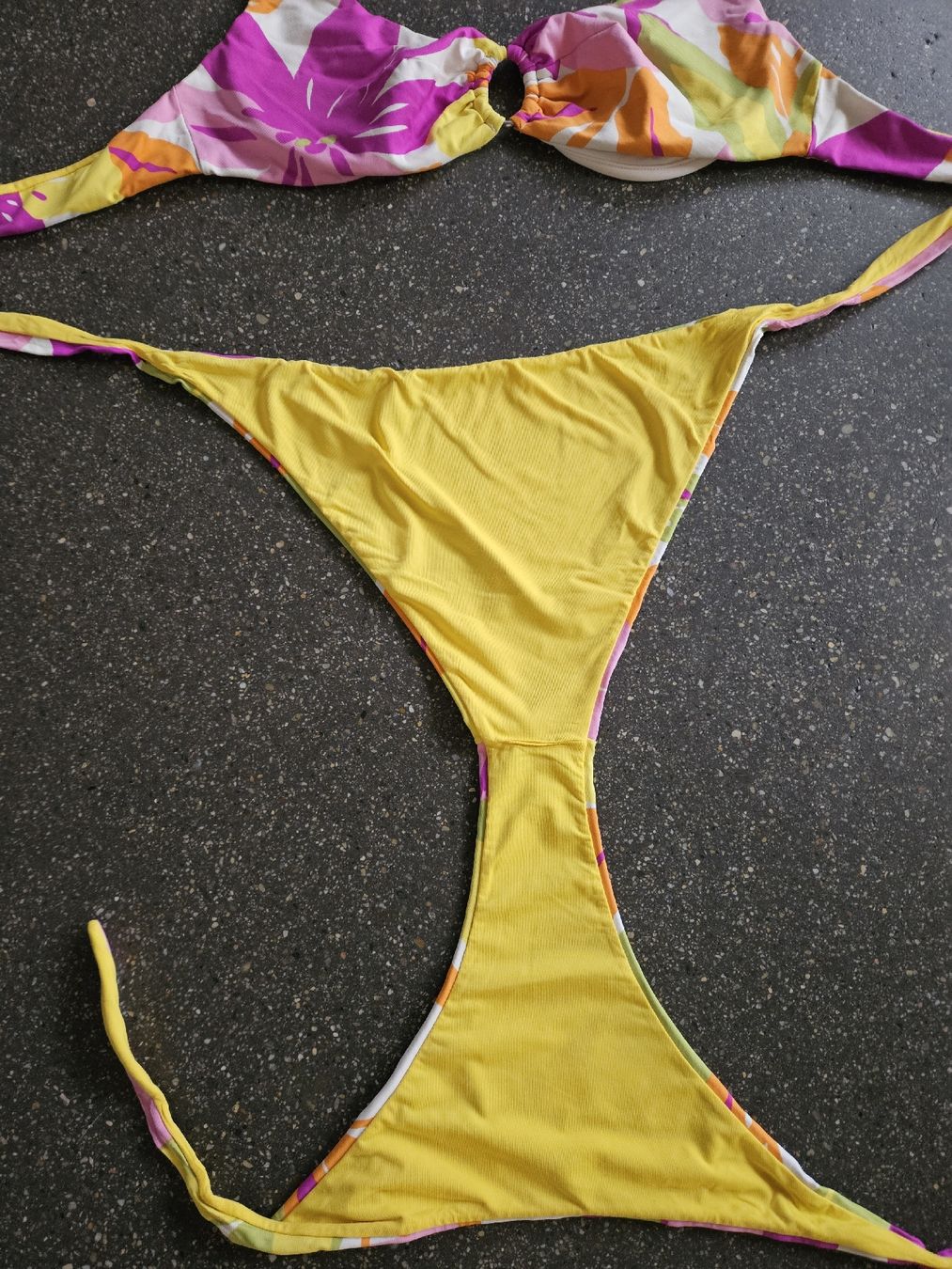 Badekleider & Bikinis: Damen Bikini bunt mit Blumenmuster  – Neu (gemäss Beschreibung) aus Anwil von moosmat 3