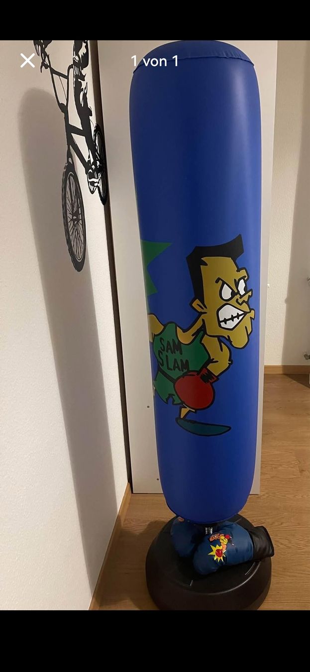 Sacchi da boxe: Kinder Boxsack  – Usato da Schindellegi venduto da R.Temperli 1