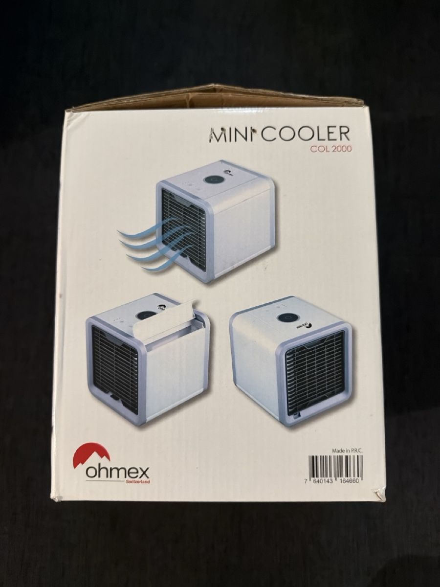 Ventilatori: Oh-Mex Mini Cooler COL 2000, White, New – Usato da Zürich venduto da ZbynekZ 1