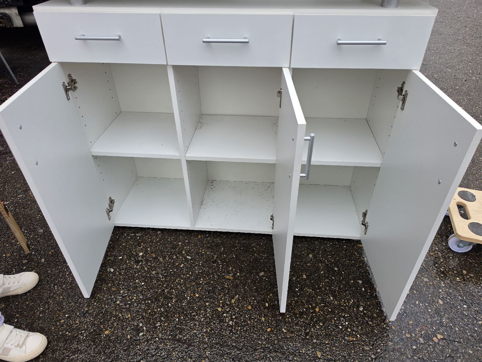 Cassettiere: Weisses Sideboard mit Schubladen - Top Zustand! – Usato da Mettlen venduto da elios0888 5