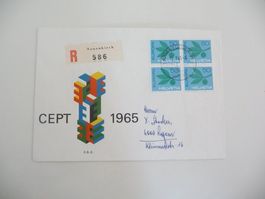 1965  EUROPA  /  Frühstempel 11.09.65