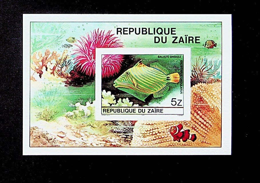 ZAÏRE BLOC NEUF** 1980. POISSONS / l198 | Kaufen auf Ricardo