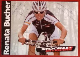 Renata Bucher Autogramm signiert Foto 10x15cm Triathlon