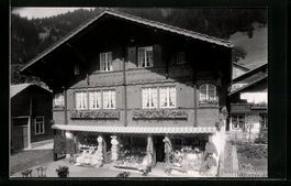 Adelboden, Wohnhaus mit Ladengeschäft