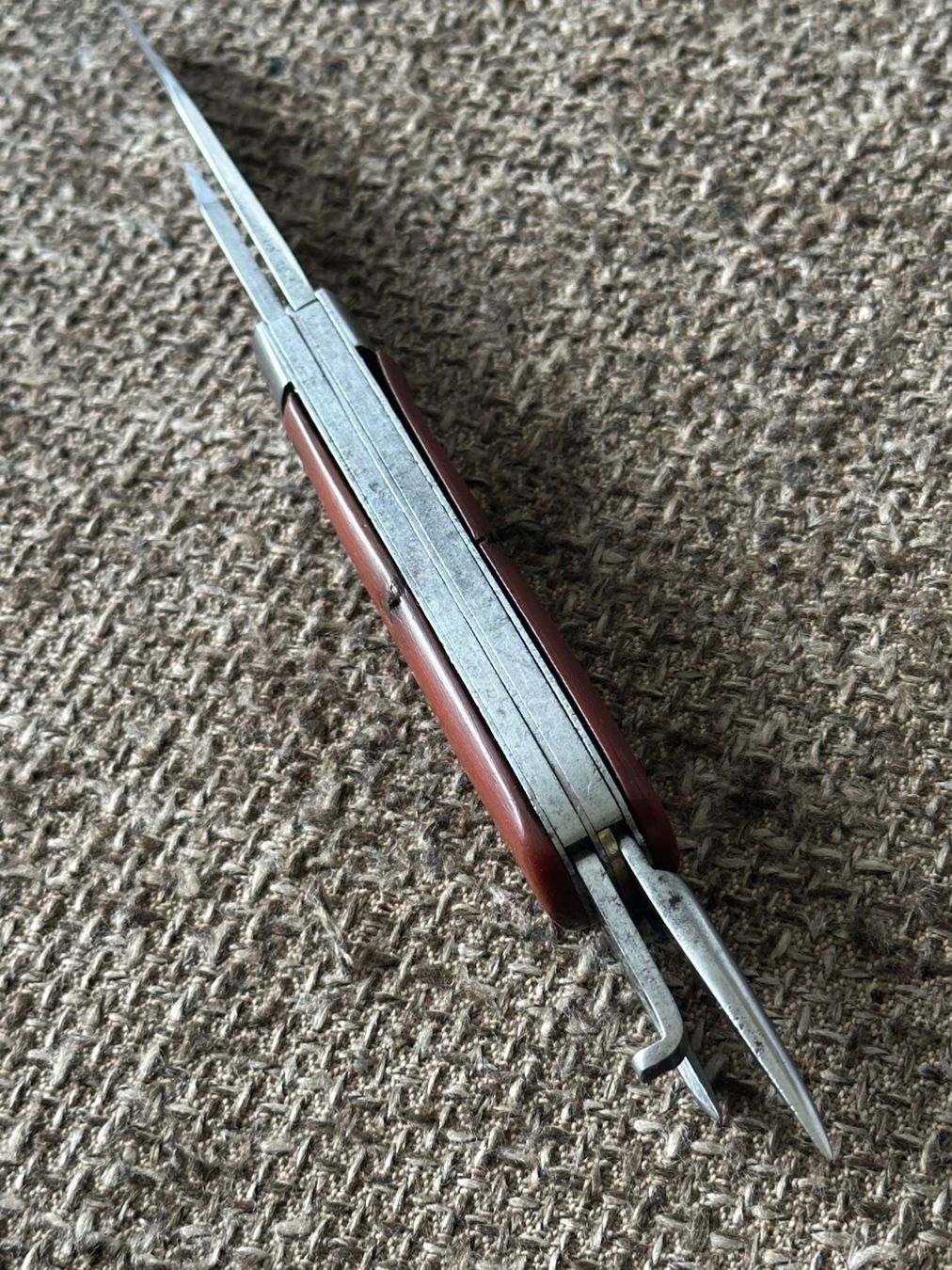 Coltelli tascabile: Uraltes Militärmesser ELSENER E RAR – Usato da Dübendorf venduto da lan1808 6