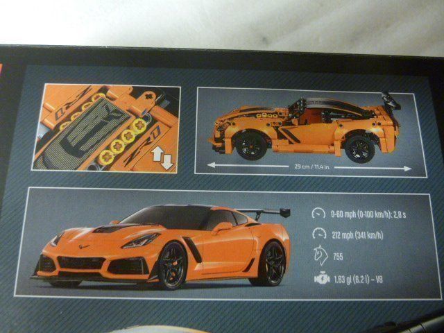 Lego Jeux de construction: LEGO 42093 Technic Chevrolet Corvette - 100% New – Neuf avec emballage d'origine à Pambio Noranco par Pol69 4