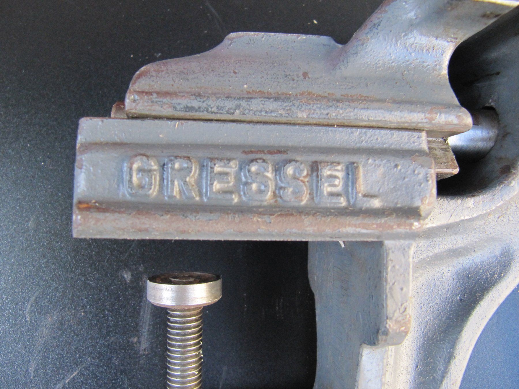 Gressel Alle Werkzeuge: Schraubstock Gressel 80 – Gebraucht aus Basel von stefan4057 3