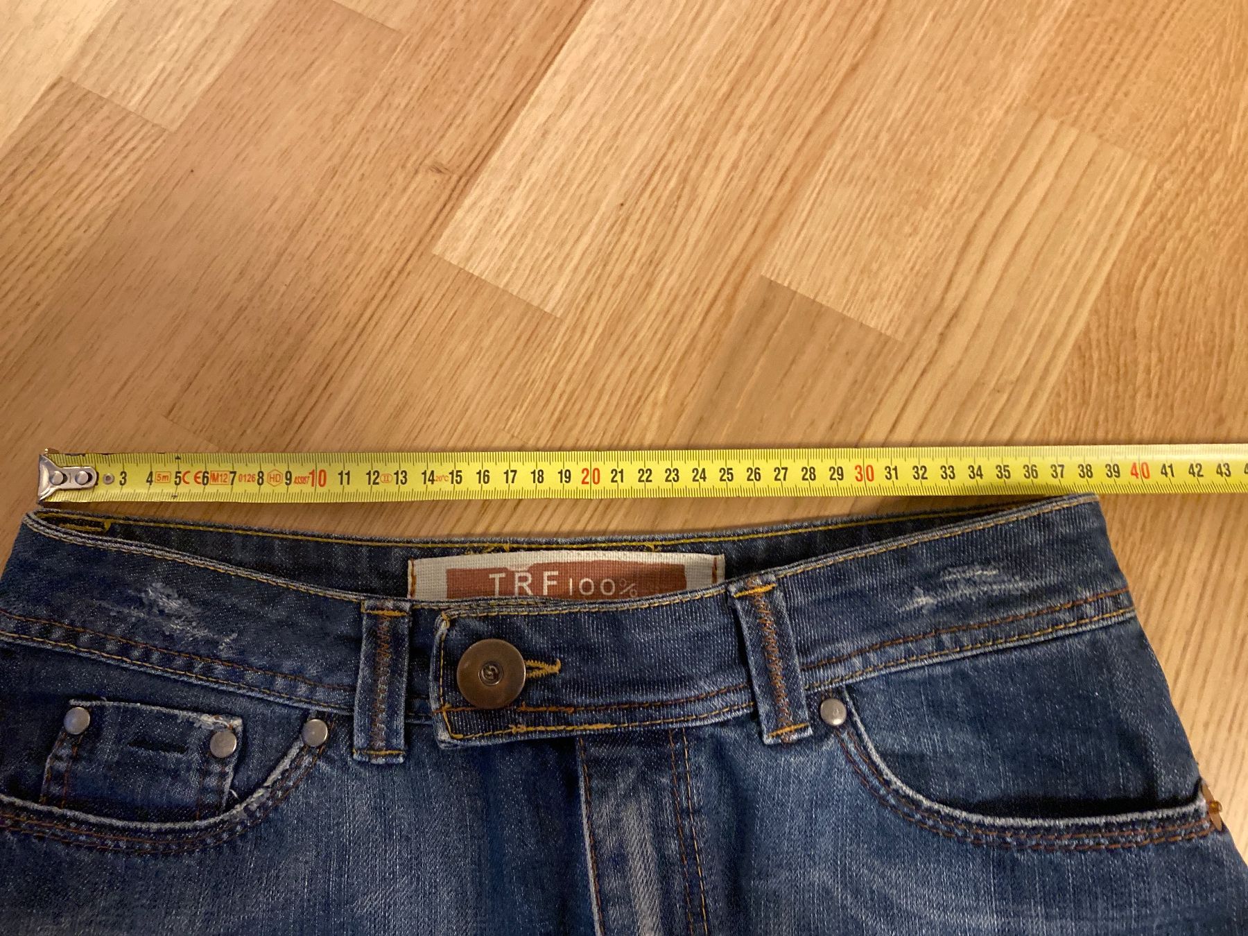 Zara Gonne: Jeansrock, Gr. 38 – Usato da Oberglatt ZH venduto da Capsici 3
