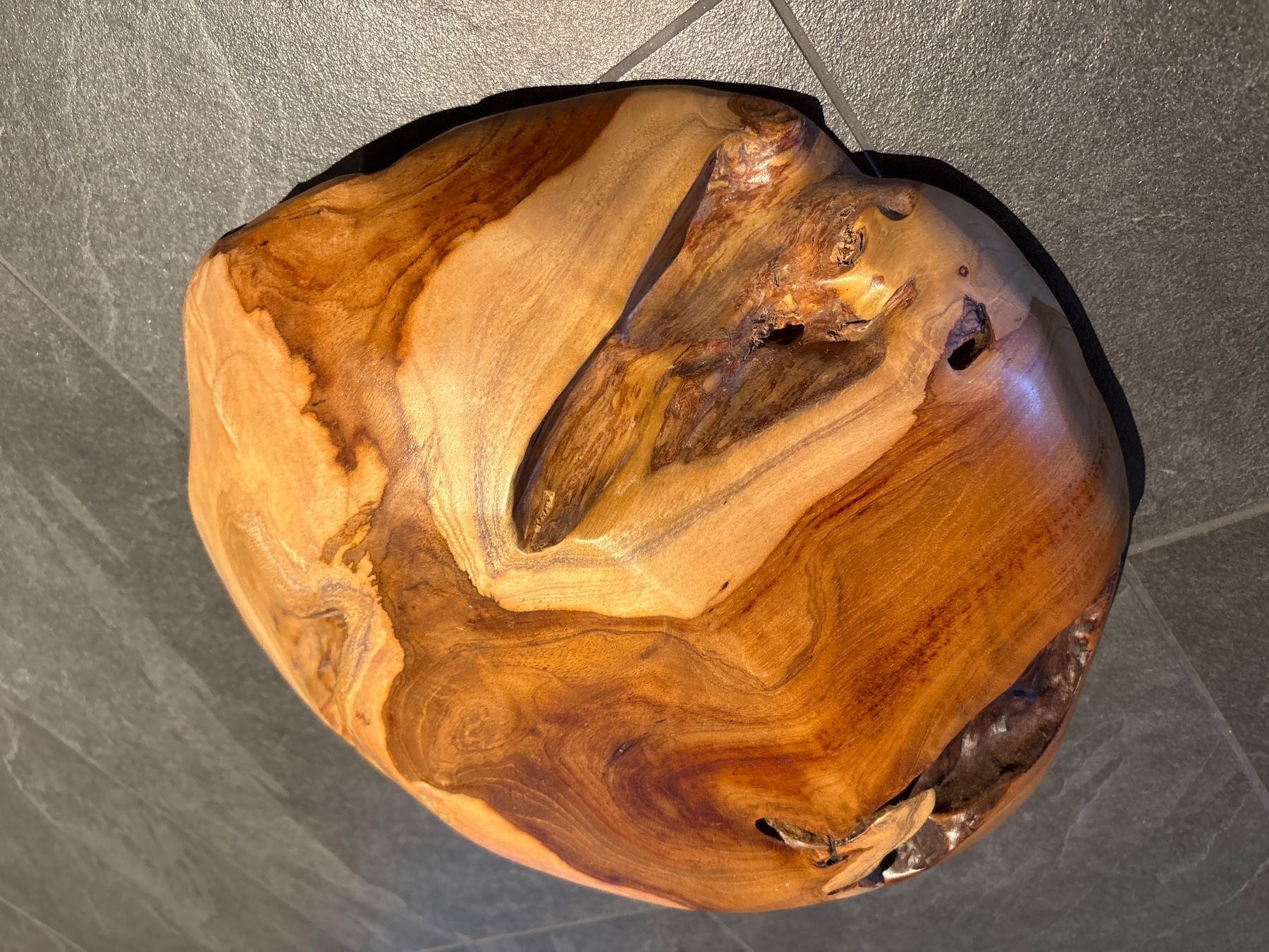 Articoli in legno: Massive Schale aus Teakholz – Nuovo (secondo la descrizione) da Muri AG venduto da ReBoutique 5