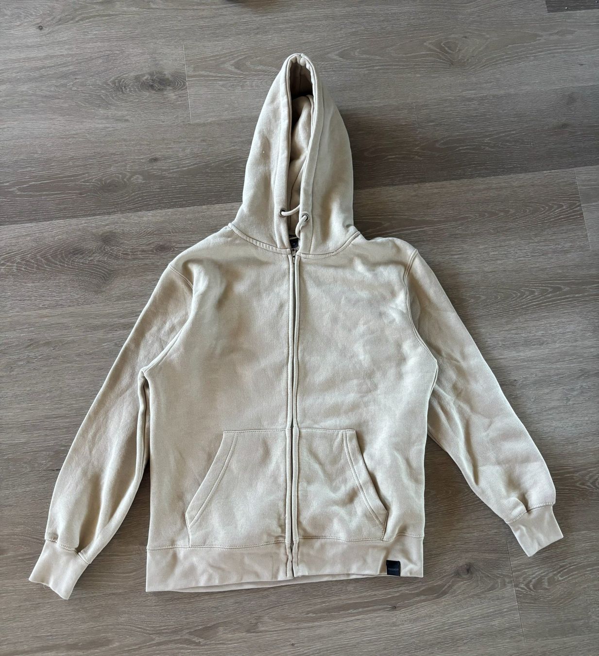 Pull&Bear Pullover & Sweatshirts: Pull & Bear Zip beige – Grösse L – Gebraucht aus Schnottwil von lo2426