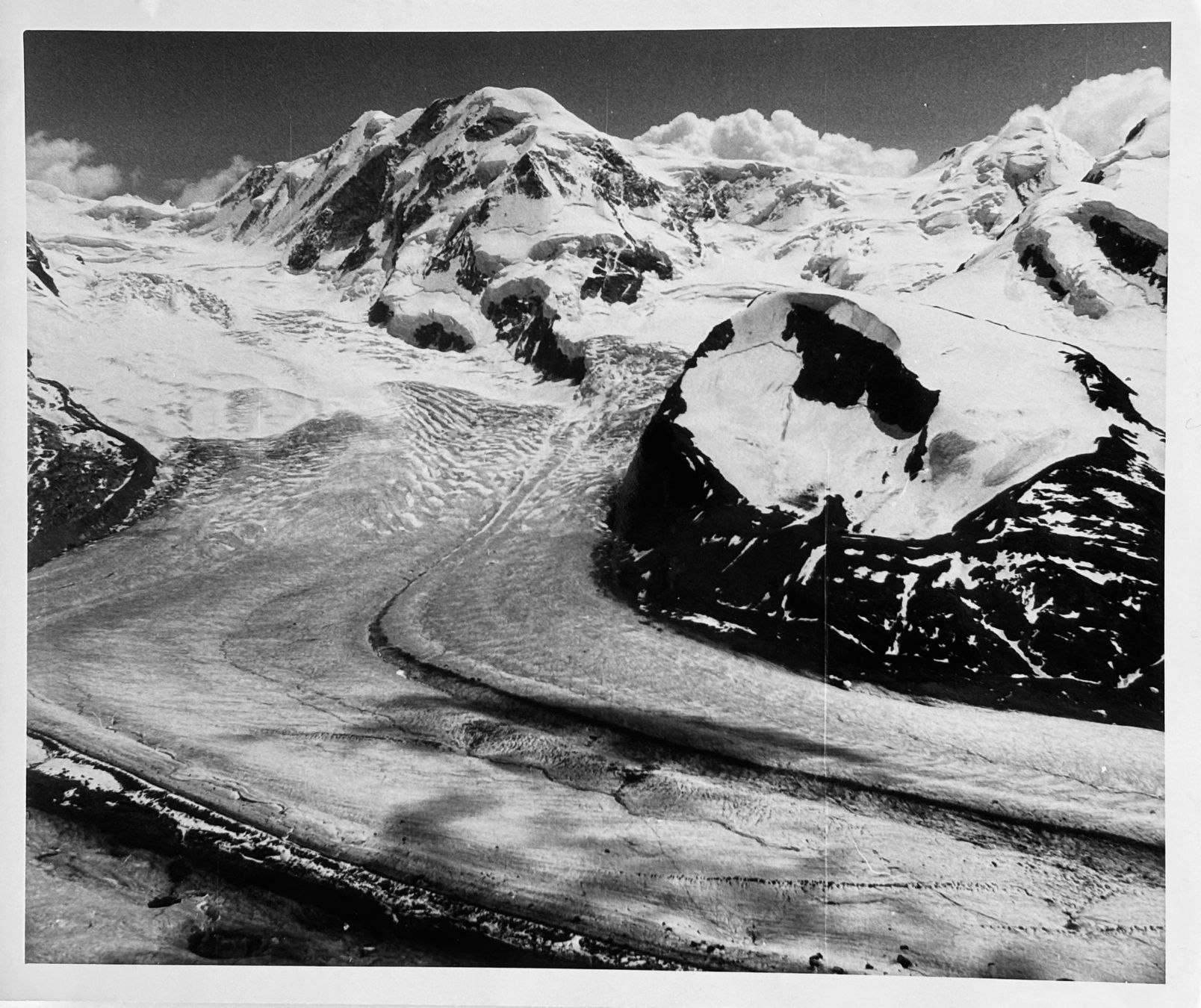Foto & Immagini: Vintage E. Meerkämper, Davos, Gornergratgletscher, Wallis – Usato da Frauenfeld venduto da Merk52 1