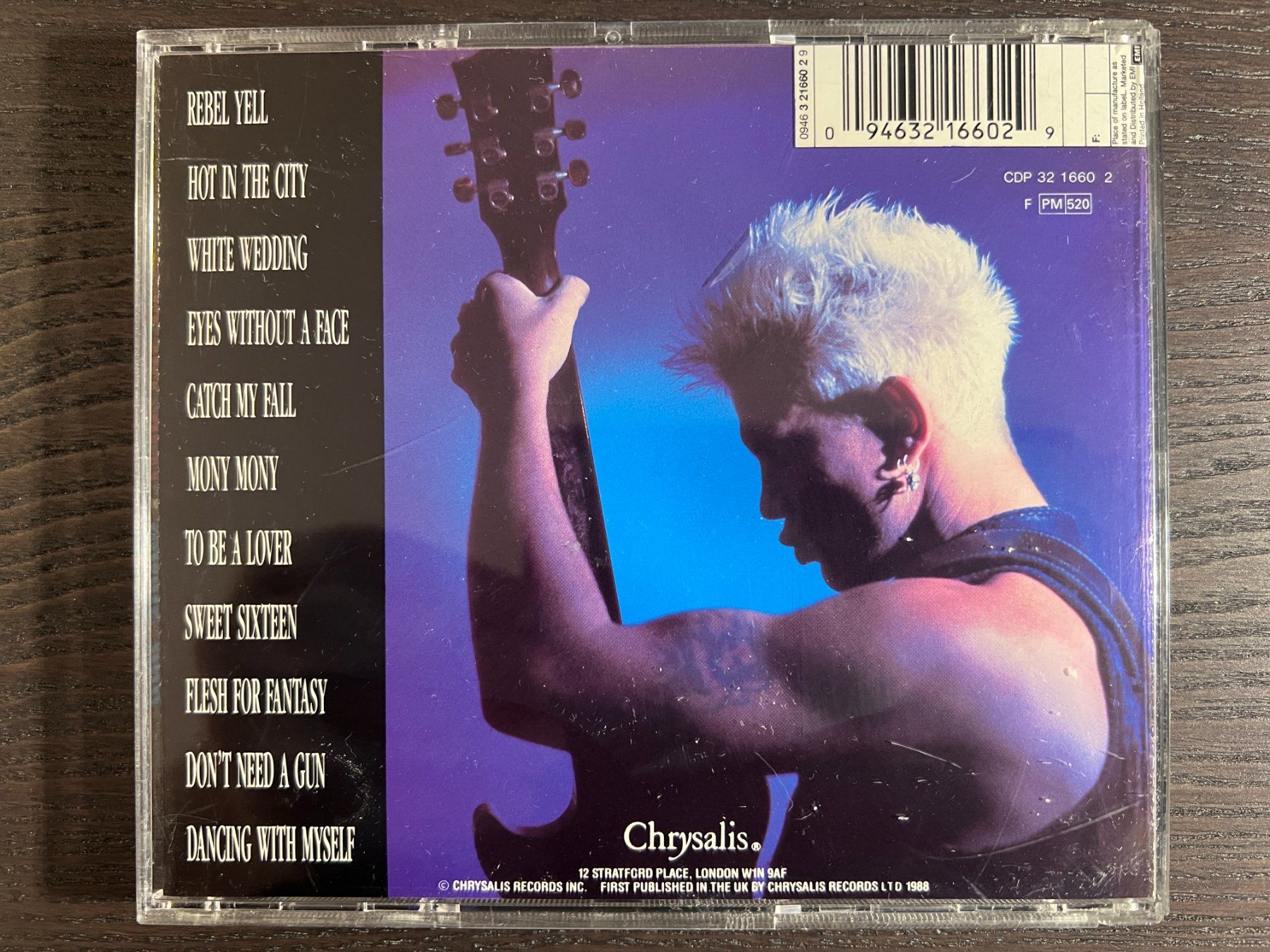 CD: Billy Idol - Idol Songs – Usato da Zürich venduto da MusikFreunde 1