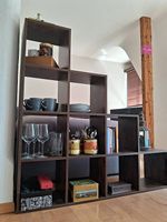 Bücherregal/Raumteiler Holzoptik