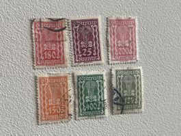 Lot Osterreich Briefmarken ab 1 CHF (Gratis-Versand)