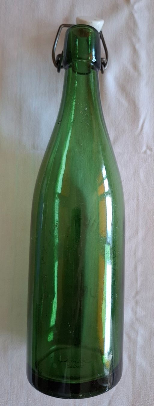 Hürlimann Gläser, Krüge & Flaschen: Bierflasche Hürlimann Bier ca. 1932 – Gebraucht aus Wil SG von Clanx 1