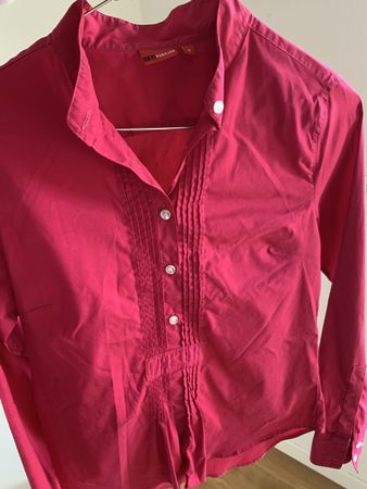 Ladies Blouse, Size S, Magenta