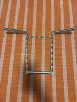 Guidon torsadé chromé 35 cm – vélomoteur / Mofa Lenker