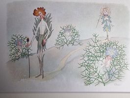 ERNST KREIDOLF GUTERHALTENER DRUCK MIT PASSEPARTOUT