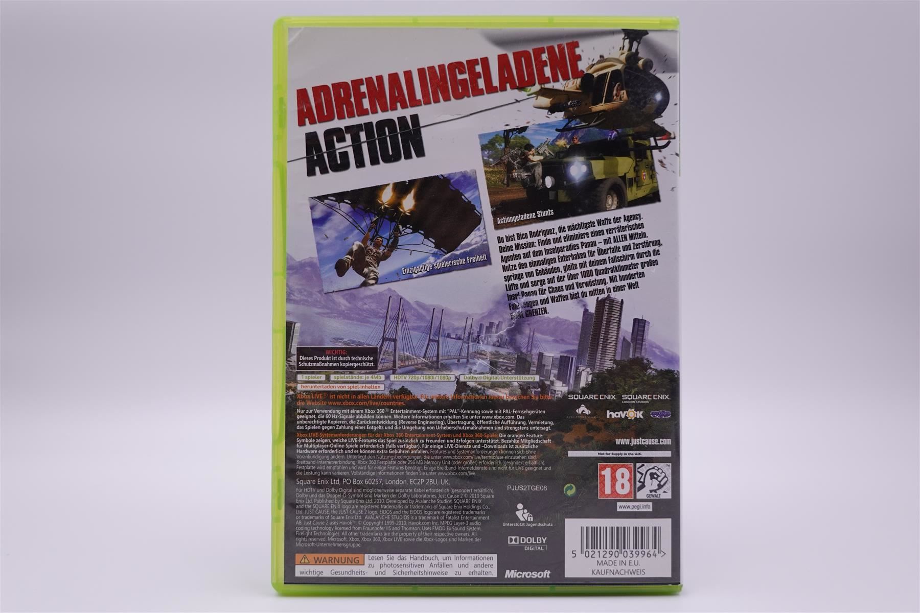 Microsoft Giochi: Just Cause 2 (XBOX360) – Usato da Herisau venduto da ZelliZone 1