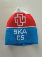 Vintage SKA CS Credit Suisse Kappe Mütze Kult Beanie