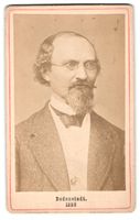 Fotografie Friedrich v. Bodenstedt Schri