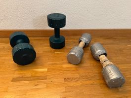 Hanteln zu verkaufen