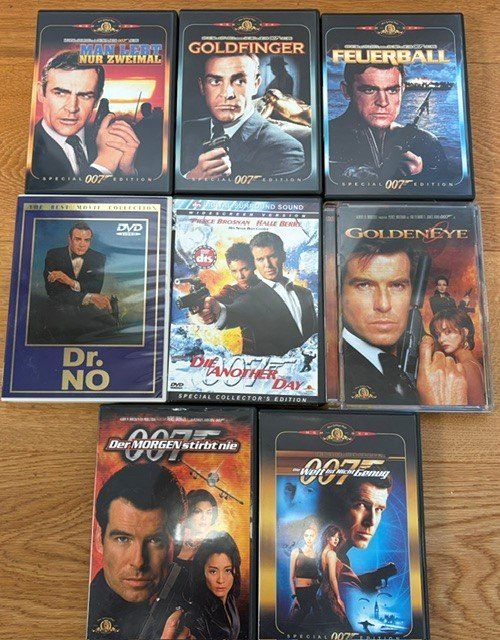 Alle DVDs: James Bond Collection DVD – Gebraucht aus Ossingen von Orelius