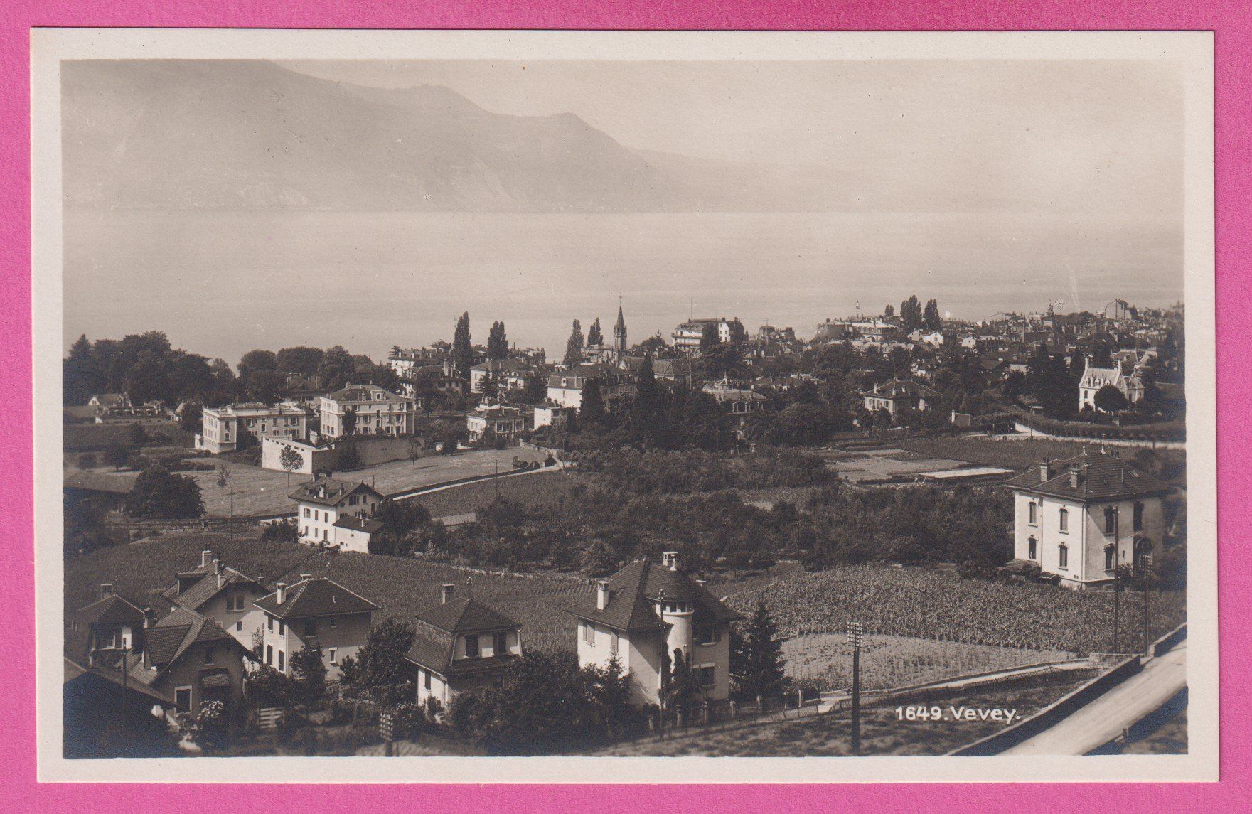 Cartoline postali: Vevey – Usato da Einsiedeln venduto da dillie