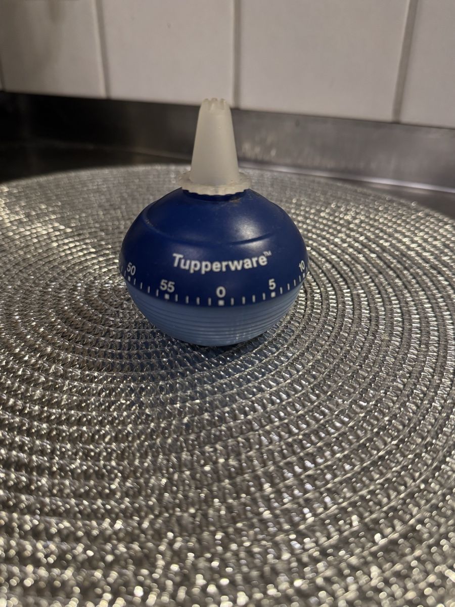 Cucine complete: Timer Tupperware blu, vintage, da collezione, raro! – Usato da Grono venduto da tes_6t5v