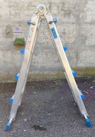 Aluminium-Mehrzweckleiter 4.2 m | Gelenkleiter | 150 kg